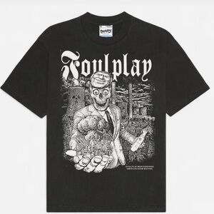 Foulplay Fallout Black Graphic Tee - Short Sleeve